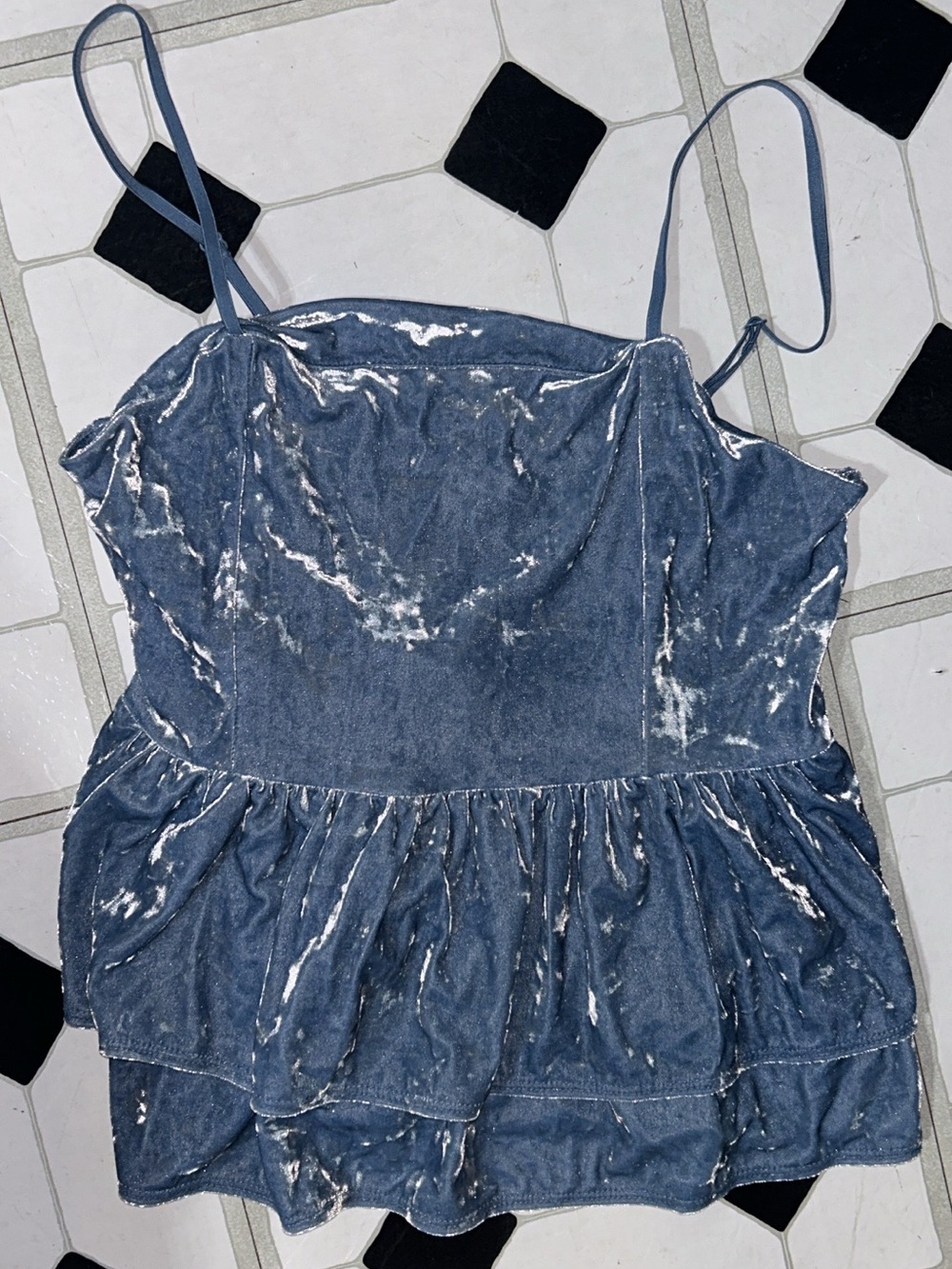 American Eagle Outfitters Light Blue Women's Top